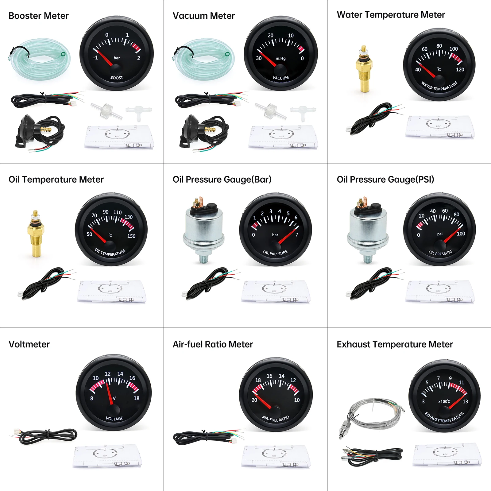 52mm 12V Car Oil Pressure Gaug - Light Meter Incident review and price