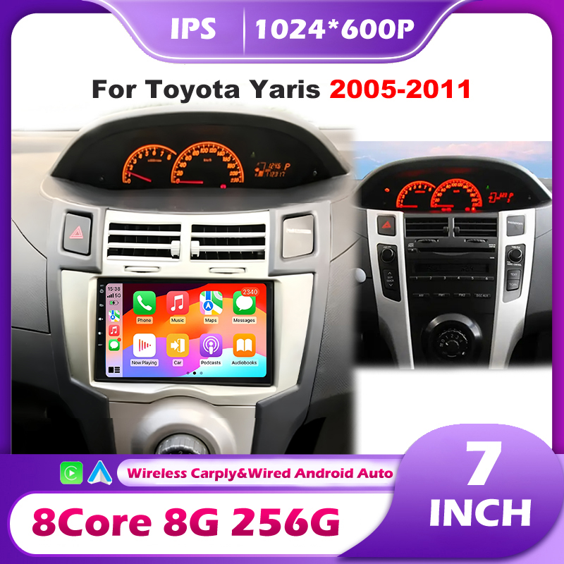 7' For Toyota Yaris 2005-2011  - Photograph Mp3 review and price