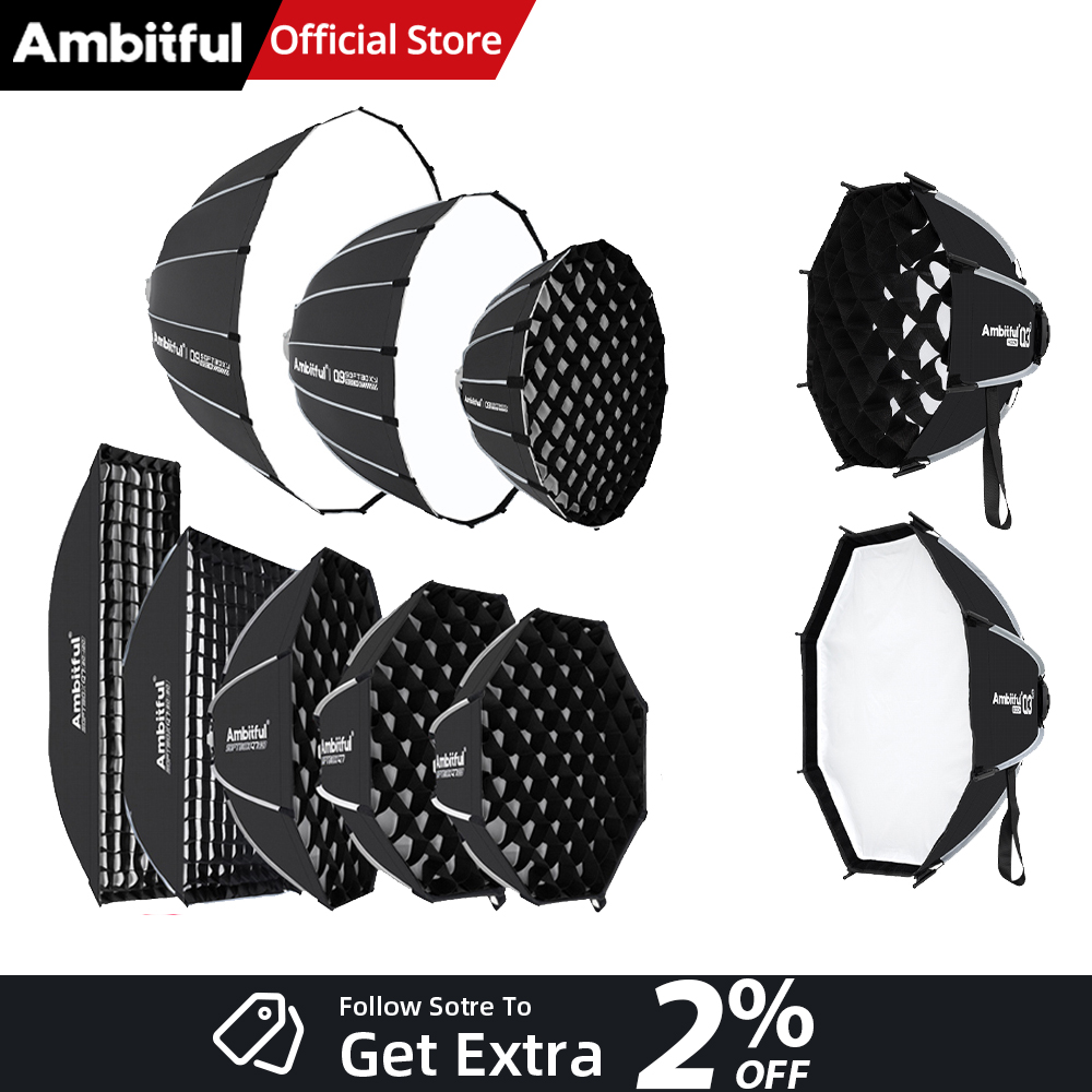 AMBITFUL Q3/Q7/Q9 Series Quick - Beauty Dish Softbox review and price