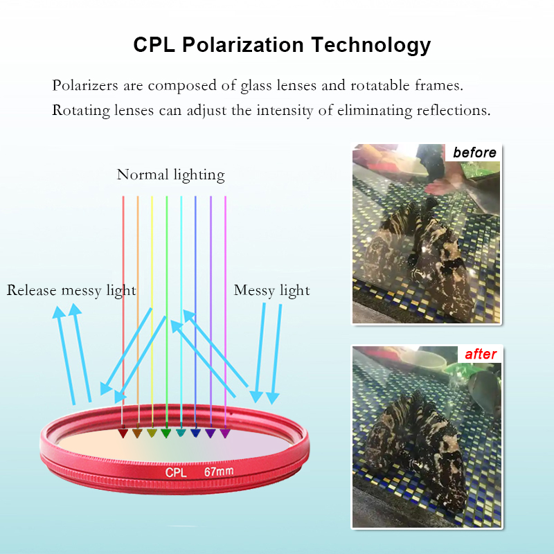 CPL Filter Anti Glare 52mm 67m - Photography Is review and price