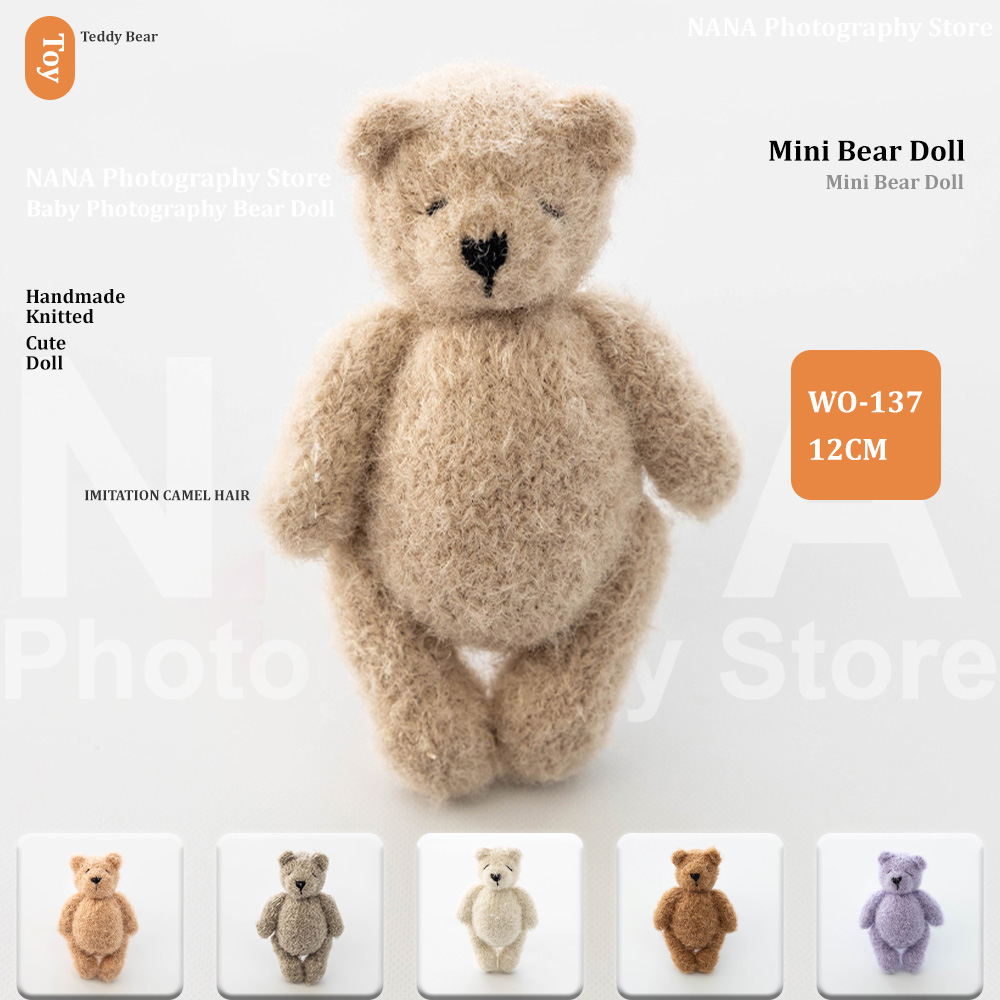 Handmade Knitted Teddy Bear Do - Photographic Memory review and price