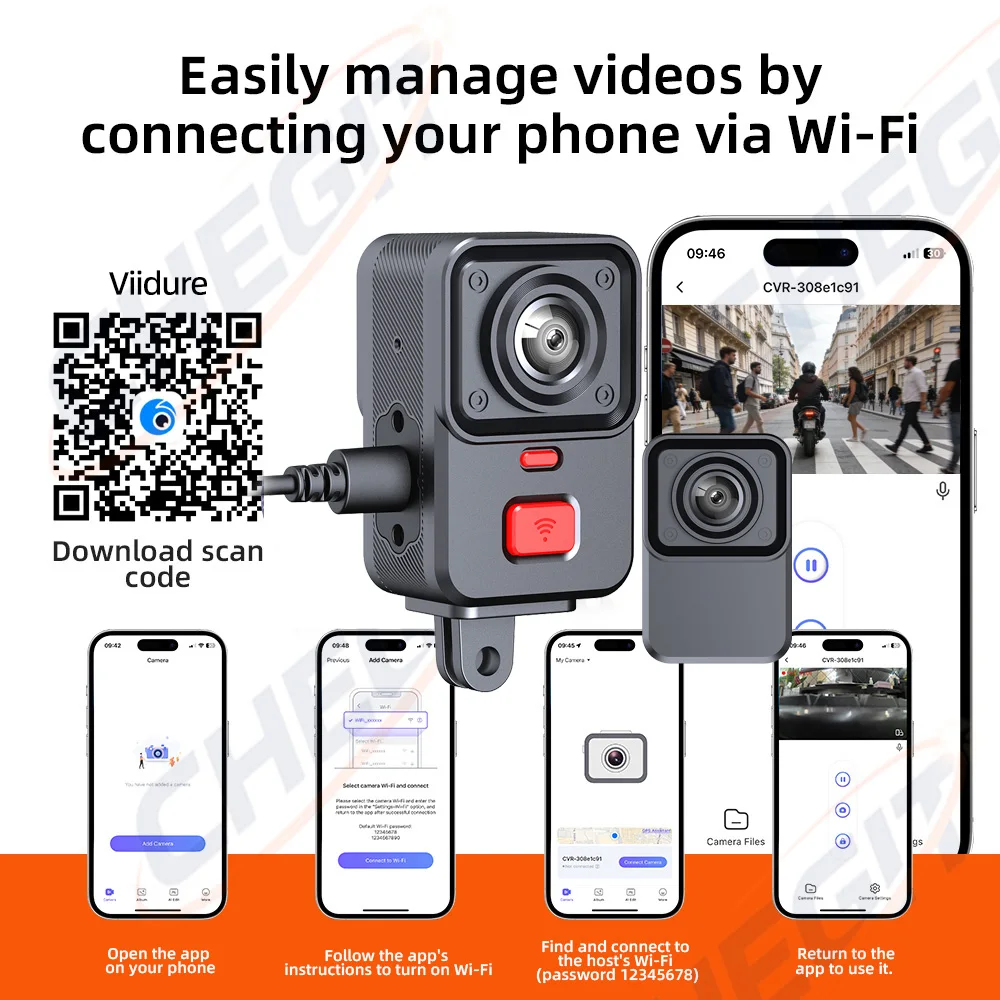 2 Camera Motorcycle DVR 2K HD  - Photographic Memory review and price