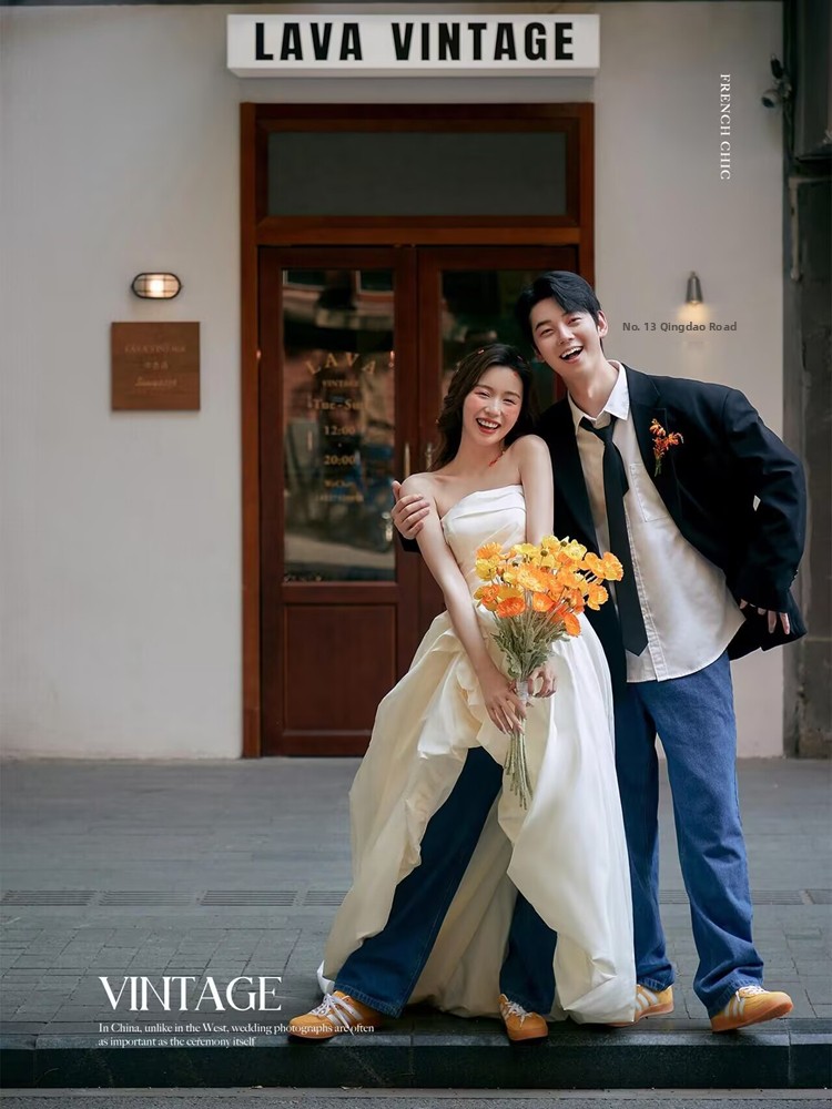 Fashionable Korean Style Denim - Photography Outfit review and price
