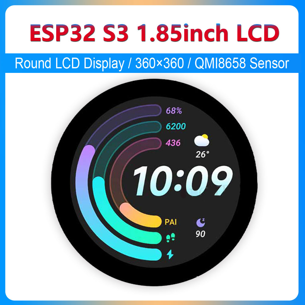 ESP32 S3 1.85 inch Round LCD D - Photograph Mp3 review and price