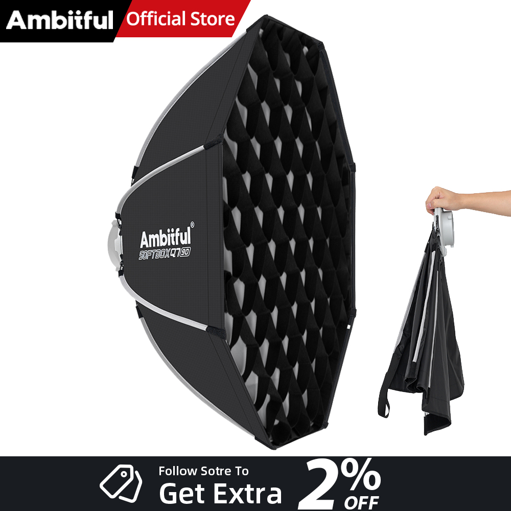AMBITFUL Q7II 55/65/90cm Bowen - Beauty Dish Softbox review and price
