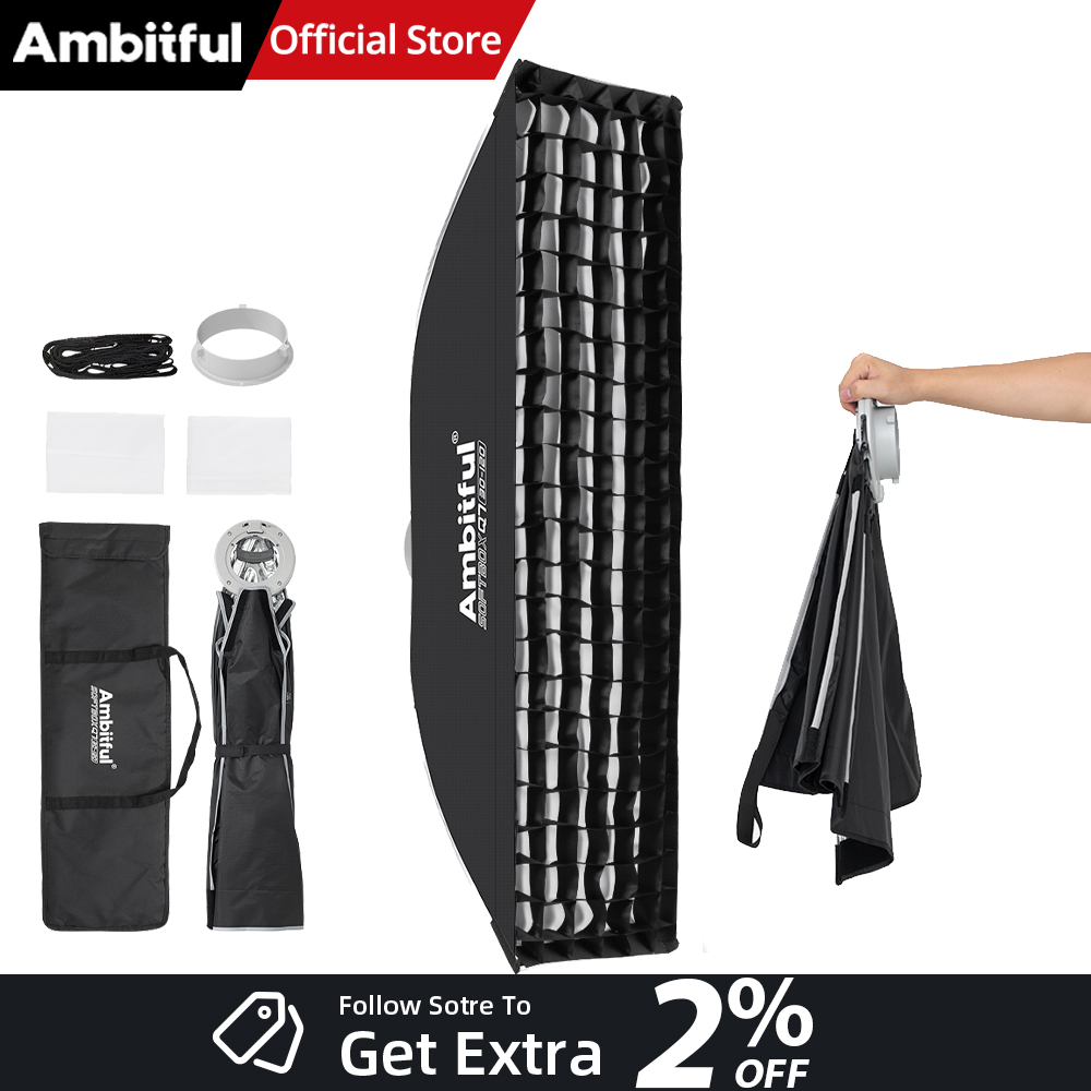 AMBITFUL Q7-II 30*120cm Bowens - Beauty Dish Softbox review and price
