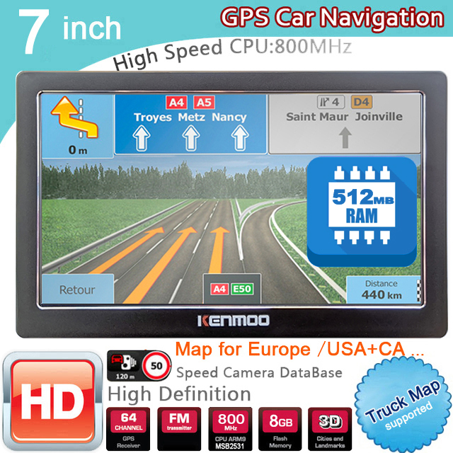 7 Inch HD GPS Portable Navigat - Photograph Mp3 review and price