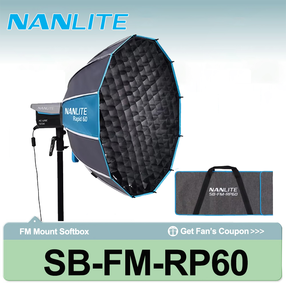 Nanlite SB-FM-RP60 Rapid 60cm  - Beauty Dish Softbox review and price