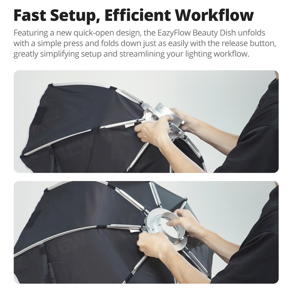 New Godox EazyFlow Beauty Dish - Beauty Dish Softbox review and price